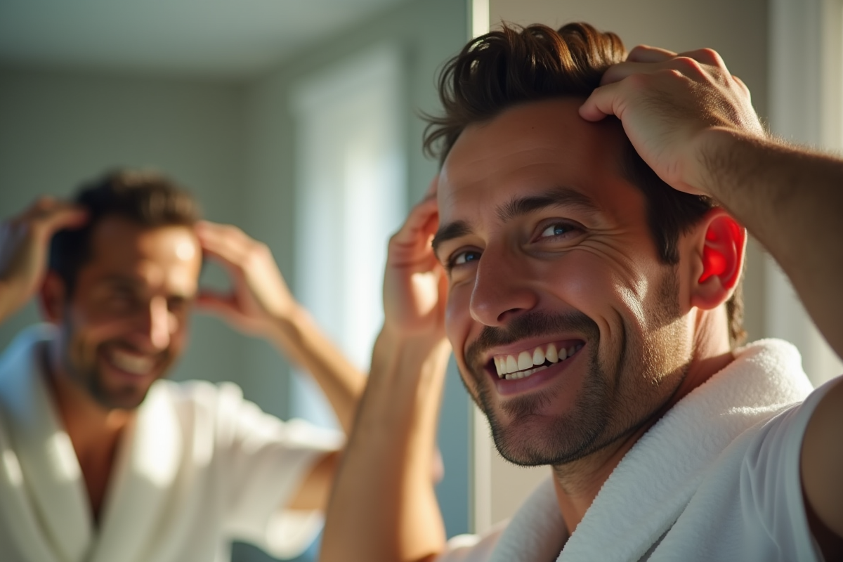 massage cheveux