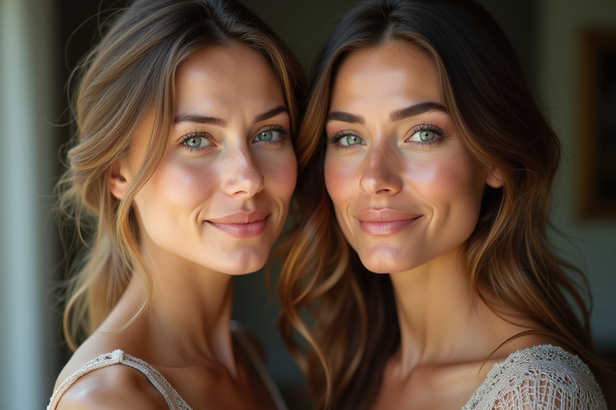 visage vieillissant